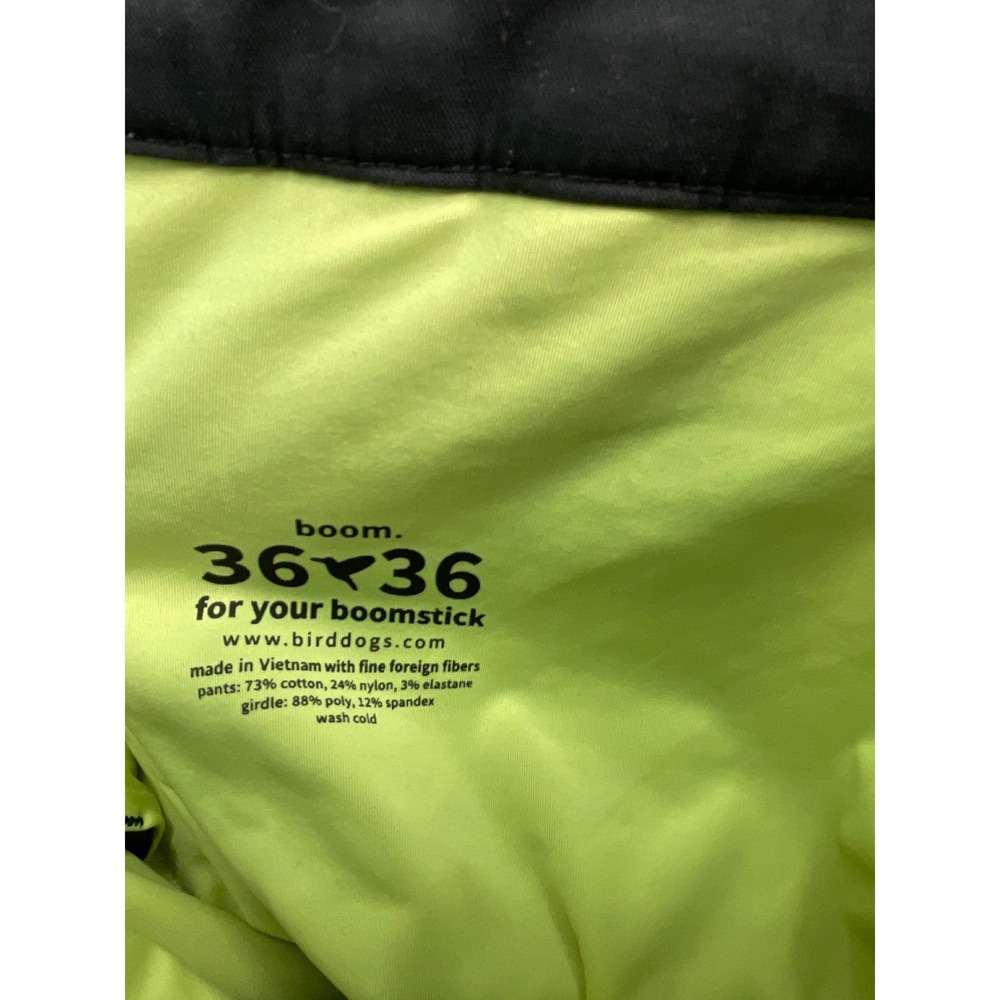 Birddogs Pants Mens 36x36 Dark Gray Performance Stretch Liner Golf Techwear - Picture 5 of 8